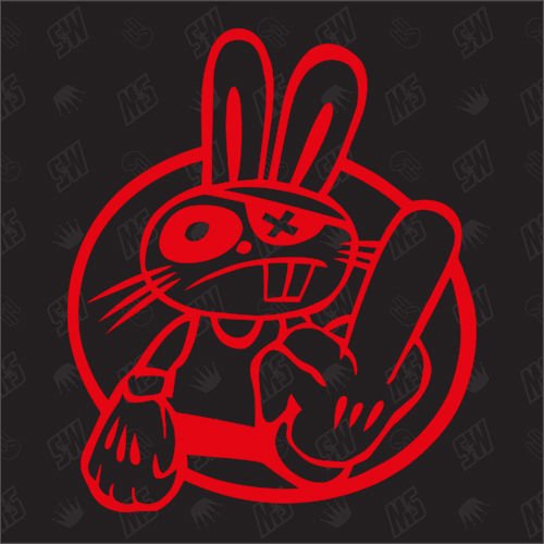 speedwerk-motorwear Hater Bunny - Sticker von speedwerk-motorwear