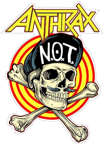 Anthrax Aufkleber Not Man Sticker ca.13x9 cm von sticker-dealer