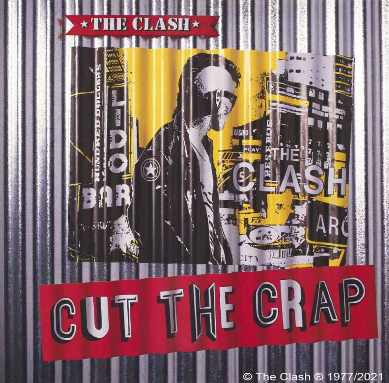 The Clash Aufkleber Cut The Crap Bands Musik Punk Rock Sticker ca. 10x10 cm von sticker-dealer