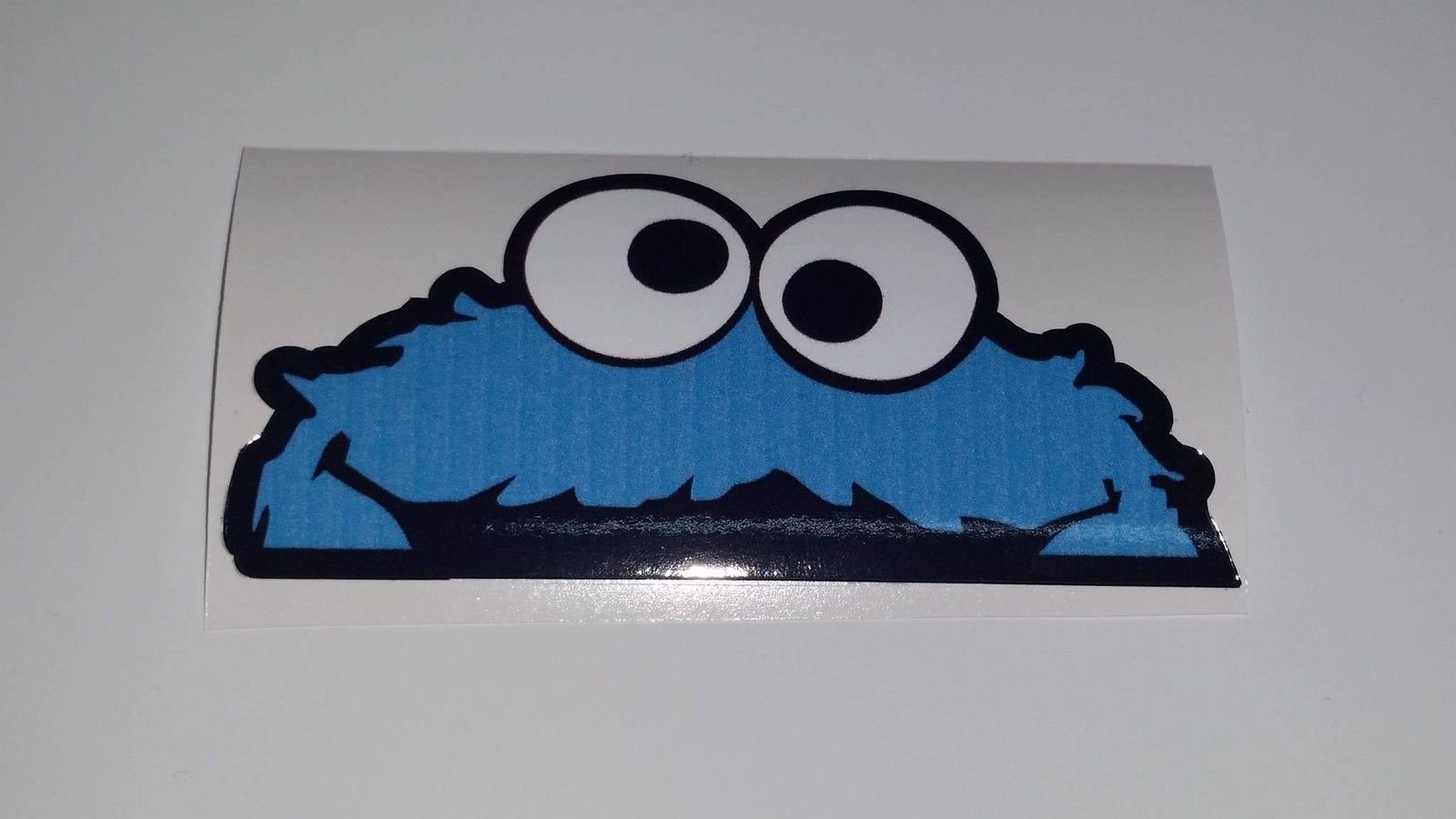 Cookie Monster JDM Peeper Krümmel Sesamstrasse Fun Sticker Aufkleber von stickerpoint24