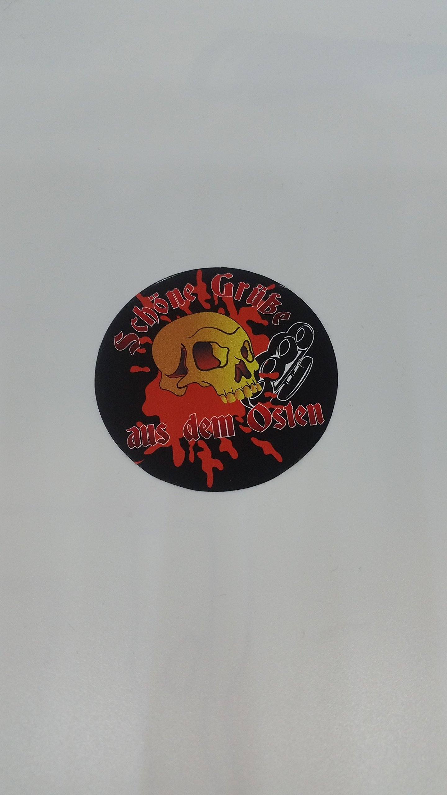 stickerpoint24 Autoaufkleber Schöne grüße aus dem Osten Ossi Kult von stickerpoint24