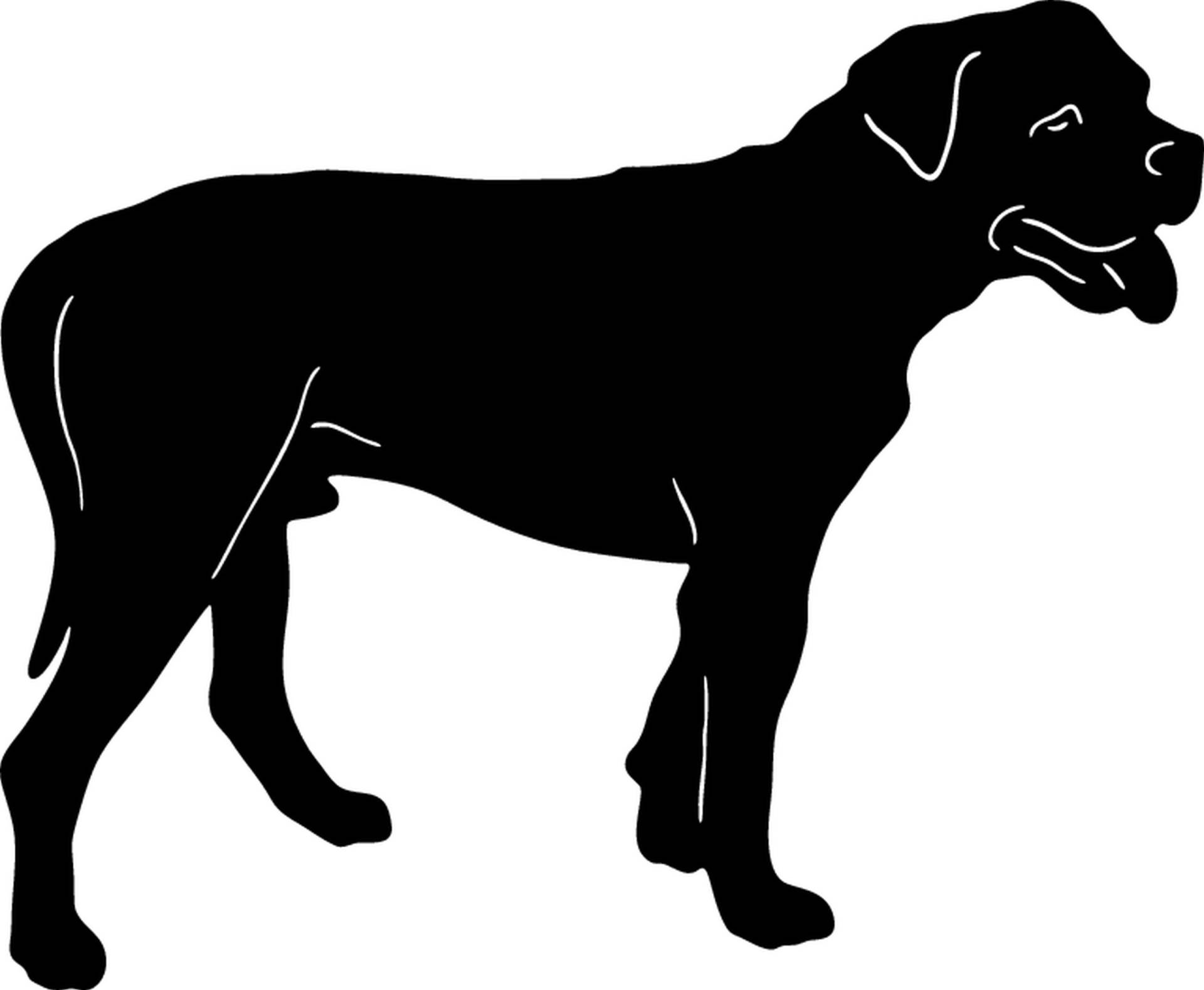 teddyfamily Amerikanische Bulldogge - Hundeaufkleber - Farbe und Umrandung oder Text wählbar - Dog Sticker von teddyfamily