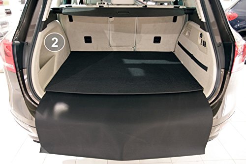 teileplus24 BM2931 Kofferraummatte 3-teilig passend für BMW X5 E70 ohne Schienen 2007-2013 mit Ladekantenschutz von teileplus24