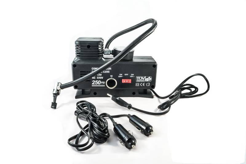 Mini-Kompressor für selbstaufblasbare Rettungswesten mit Stecker 220 V und 12 V ... von tempo di saldi