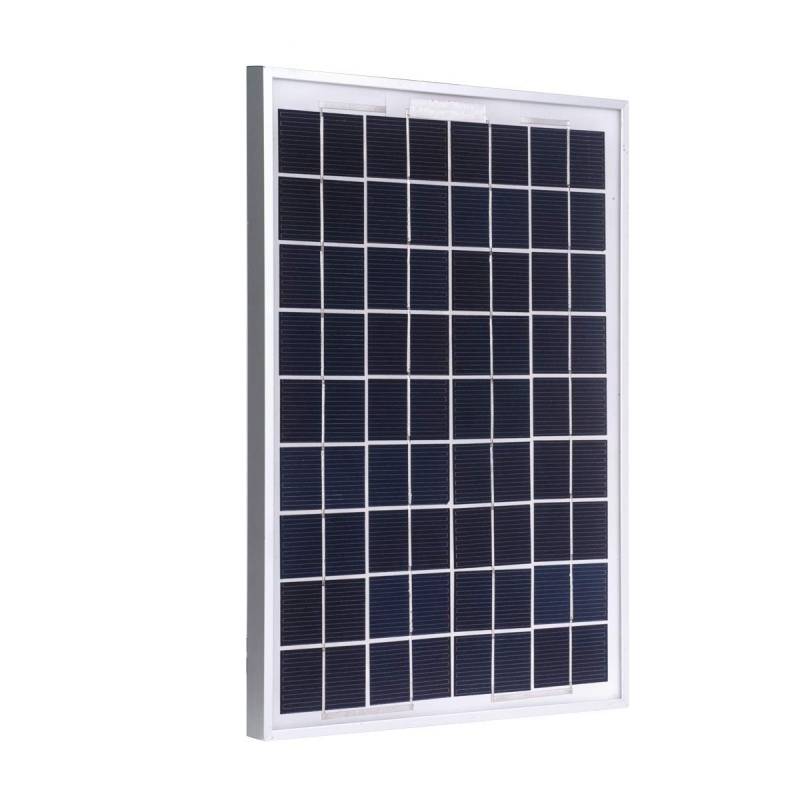 TEMPO DI SALDI Monokristallines Solarpanel Photovoltaik 10 W mit Klemmzangen von tempo di saldi