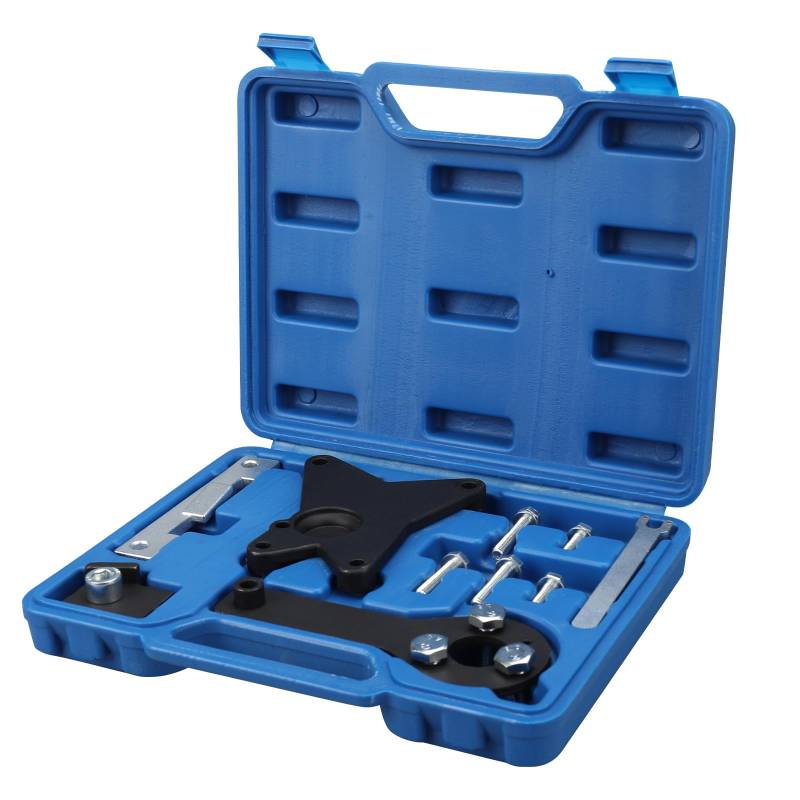 tivekeo Kfz Motor Einstellwerkzeug, Zahnriemen Motor Timing Tool Kit Kompatibel mit FIAT 500 Panda Punto Idea 1.2L 1.4L, Motor Nockenwelle Arretierwerkzeug Kfz Werkzeug von tivekeo