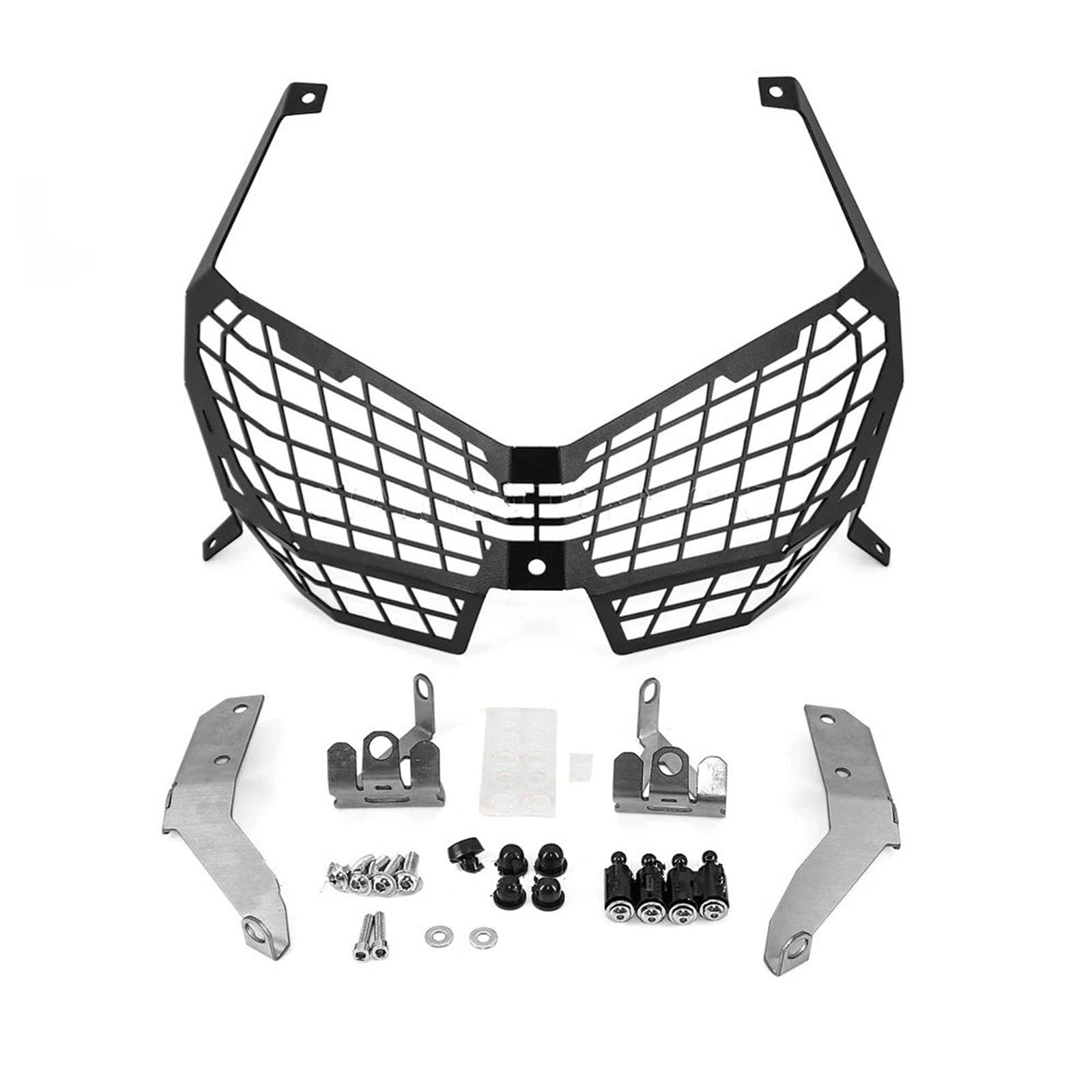 Abdeckung Scheinwerfer Für CRF 1100 L Für CRF1100L Für Afrika Für Twin Für Abenteuer Für Sport Motorrad Scheinwerfer Grille Schutz Kopf Licht Front Verkleidung Motorräd Scheinwerfergrill von tnbru