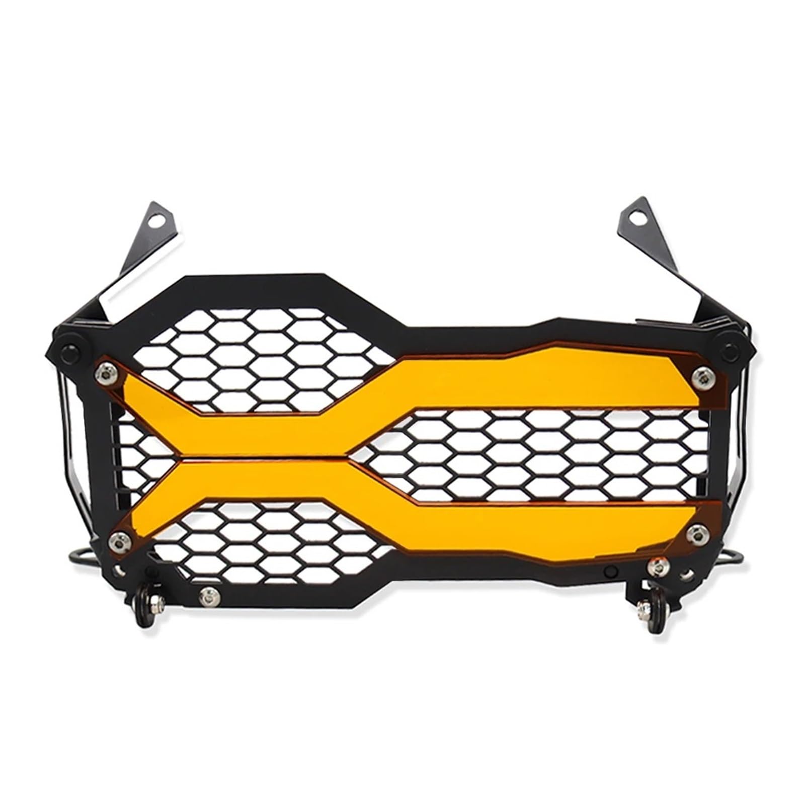 Abdeckung Scheinwerfer Für R1250GS 2019-2023 Für R1250GS Für ADV 2019-2023 Motorrad Scheinwerfer Schutz Grille Abdeckung Motorräd Scheinwerfergrill(Orange) von tnbru