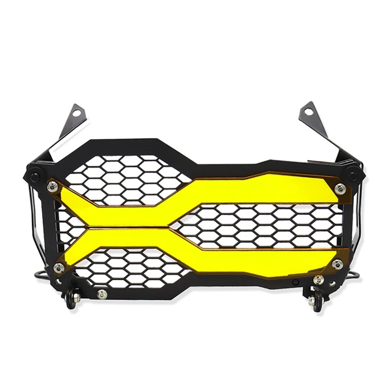 Abdeckung Scheinwerfer Für R1250GS 2019-2023 Für R1250GS Für ADV 2019-2023 Motorrad Scheinwerfer Schutz Grille Abdeckung Motorräd Scheinwerfergrill(Yellow) von tnbru