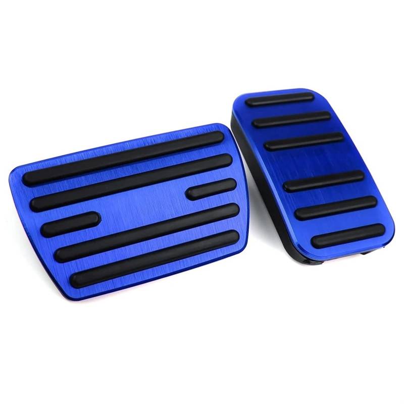 Auto Pedale Schutz Für Civic Für Accord Für CRV Für Odyssey Für Pilot Anti Slip Fuß Pedal Abdeckungen Gas Bremse Gaspedal Pad Zubehör Blau Auto Pedalauflage von tnbru