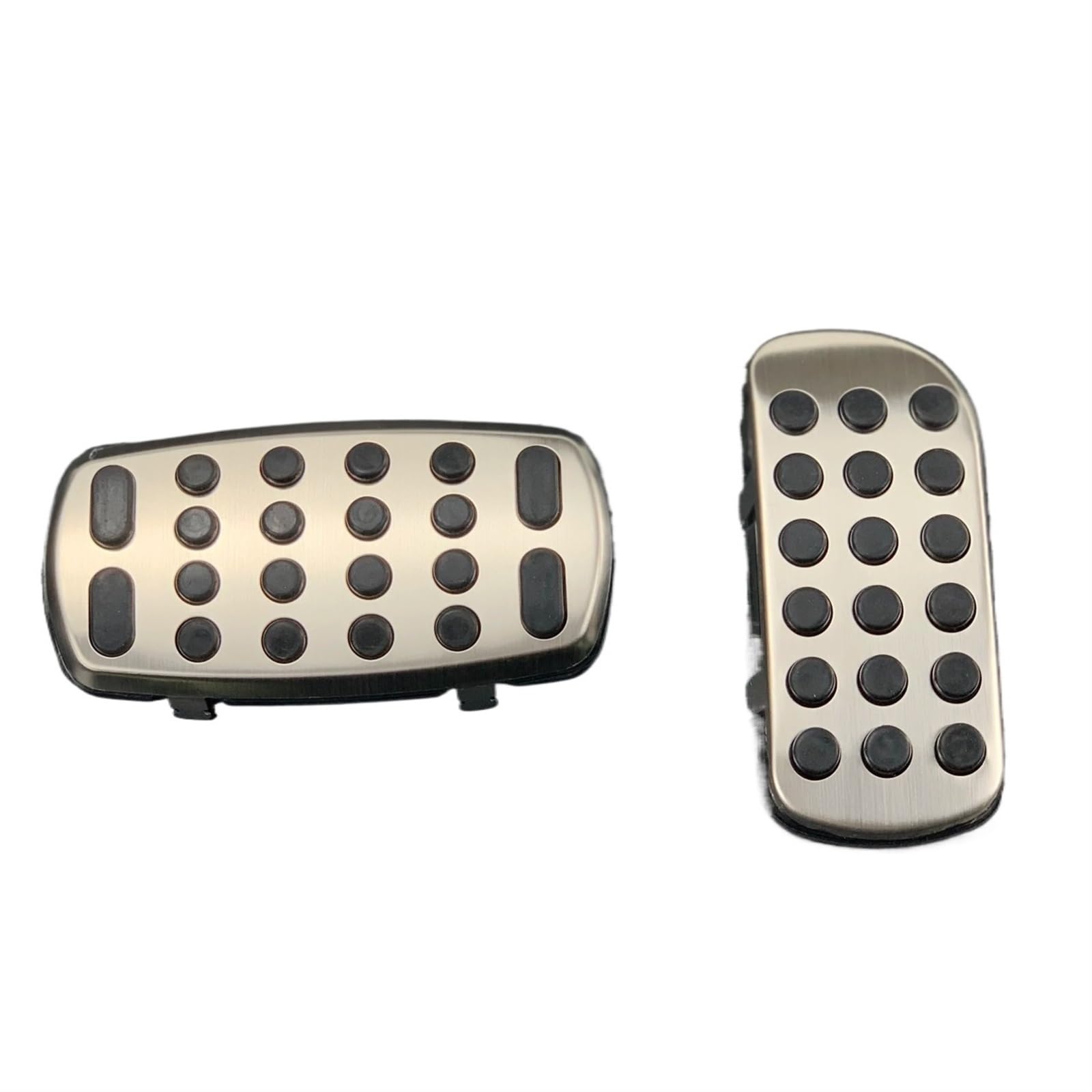 Auto Pedale Schutz Für Nissan Für Bluebird Für Sylphy 2006-2012 Auto Styling Pedal Kraftstoff Gas Bremspedal Abdeckung Pad Platte Auto Pedalauflage(Automatic 2pcs) von tnbru