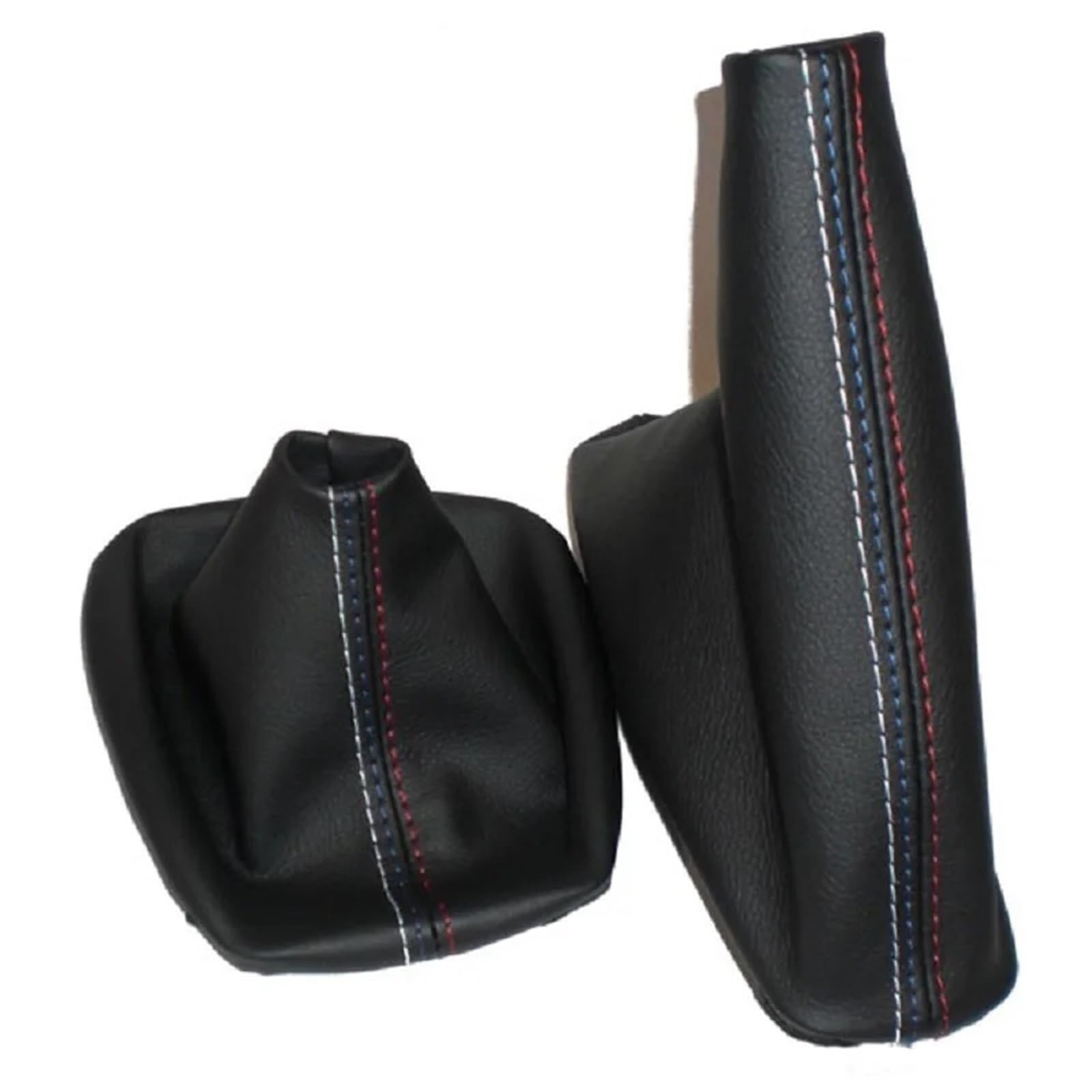 Für 3 Serie E36 E46 Für M3 Auto Shift Getriebe Stick Manuelle Handbremse Gamasche Shift Boot Schwarz Leder Boot Auto Styling Gang Hebel Schalthebelknauf von tnbru