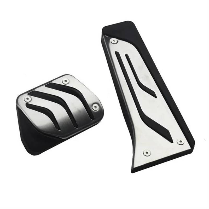 Für 5 6 7 Für Serie F01 F02 F06 F10 520d 520i 525d 528i 530d 530i Accelerator Bremse Fußstütze Pad Aluminium Legierung Pedal Auto Bremspedalabdeckung Bremspedal Gaspedal(Black) von tnbru