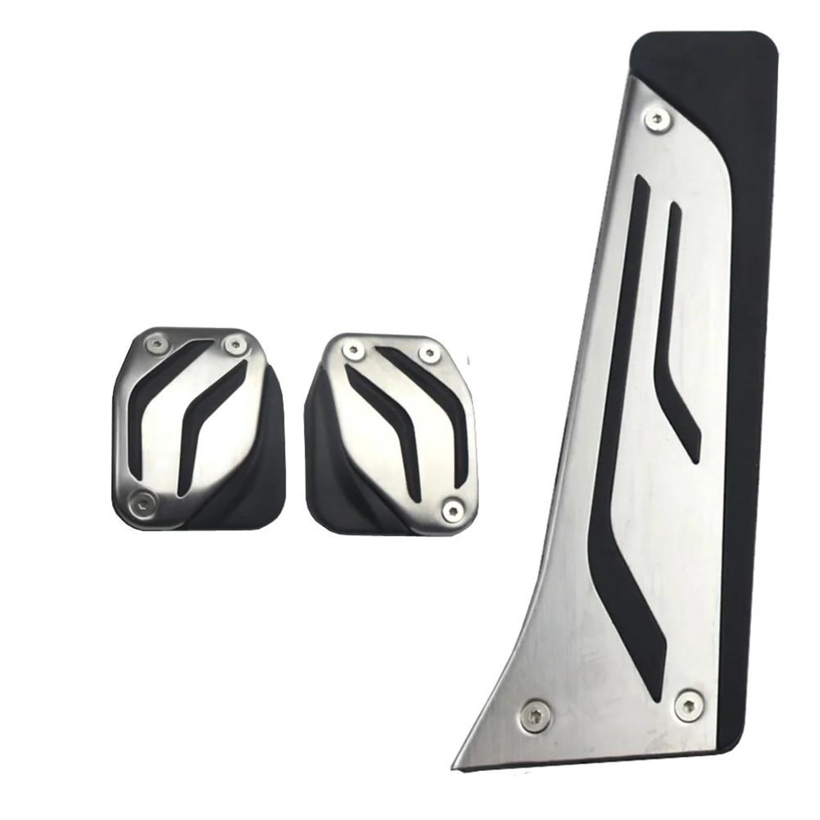 Für 5 6 7 Für Serie F01 F02 F06 F10 520d 520i 525d 528i 530d 530i Accelerator Bremse Fußstütze Pad Aluminium Legierung Pedal Auto Bremspedalabdeckung Bremspedal Gaspedal(Gray) von tnbru