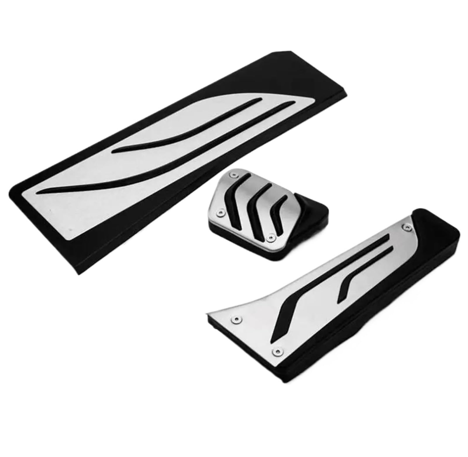 Für 5 6 7 Für Serie F01 F02 F06 F10 520d 520i 525d 528i 530d 530i Accelerator Bremse Fußstütze Pad Aluminium Legierung Pedal Auto Bremspedalabdeckung Bremspedal Gaspedal(White) von tnbru