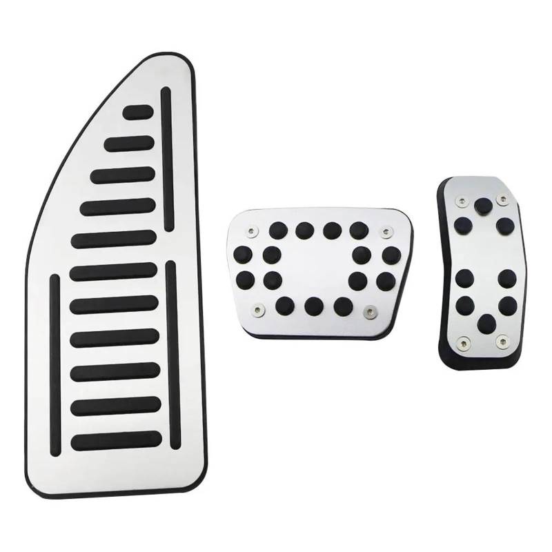 Für Ford Für Fiesta 2009-2013 Für Ecosport 2013-2017 Zubehör Autopedale Beschleuniger Kraftstoff Gas Bremse Rest Pedal Pad Abdeckung Auto Bremspedalabdeckung Bremspedal Gaspedal(at with Rest) von tnbru