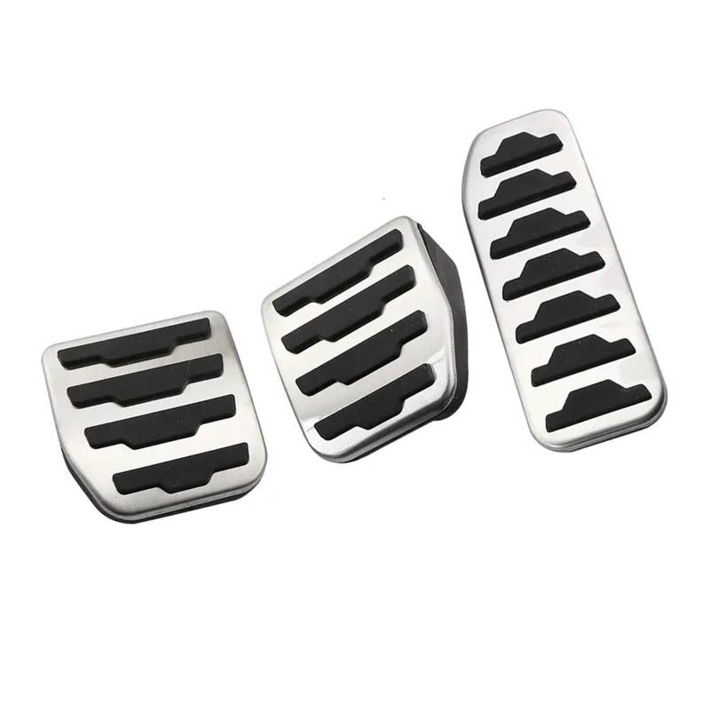 Für Land Für Rover Für Range Für Evoque 2012-2020 Auto Rest Bremse Gaspedal Kraftstoff Gas Pedal Abdeckung Pad Fußstütze Auto Bremspedalabdeckung Bremspedal Gaspedal(MT Pedal) von tnbru