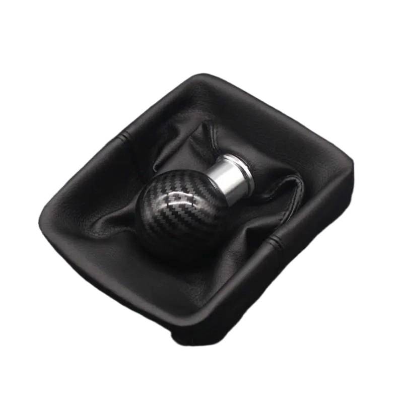 Für VW Für Polo 9N 9N2 9N3 2002-2009 Auto Manuelle 5 Gang Getriebe Shifter Hebel Abdeckung Auto Schaltknauf Gamasche Boot Gang Hebel Schalthebelknauf(Leatherette Combo) von tnbru