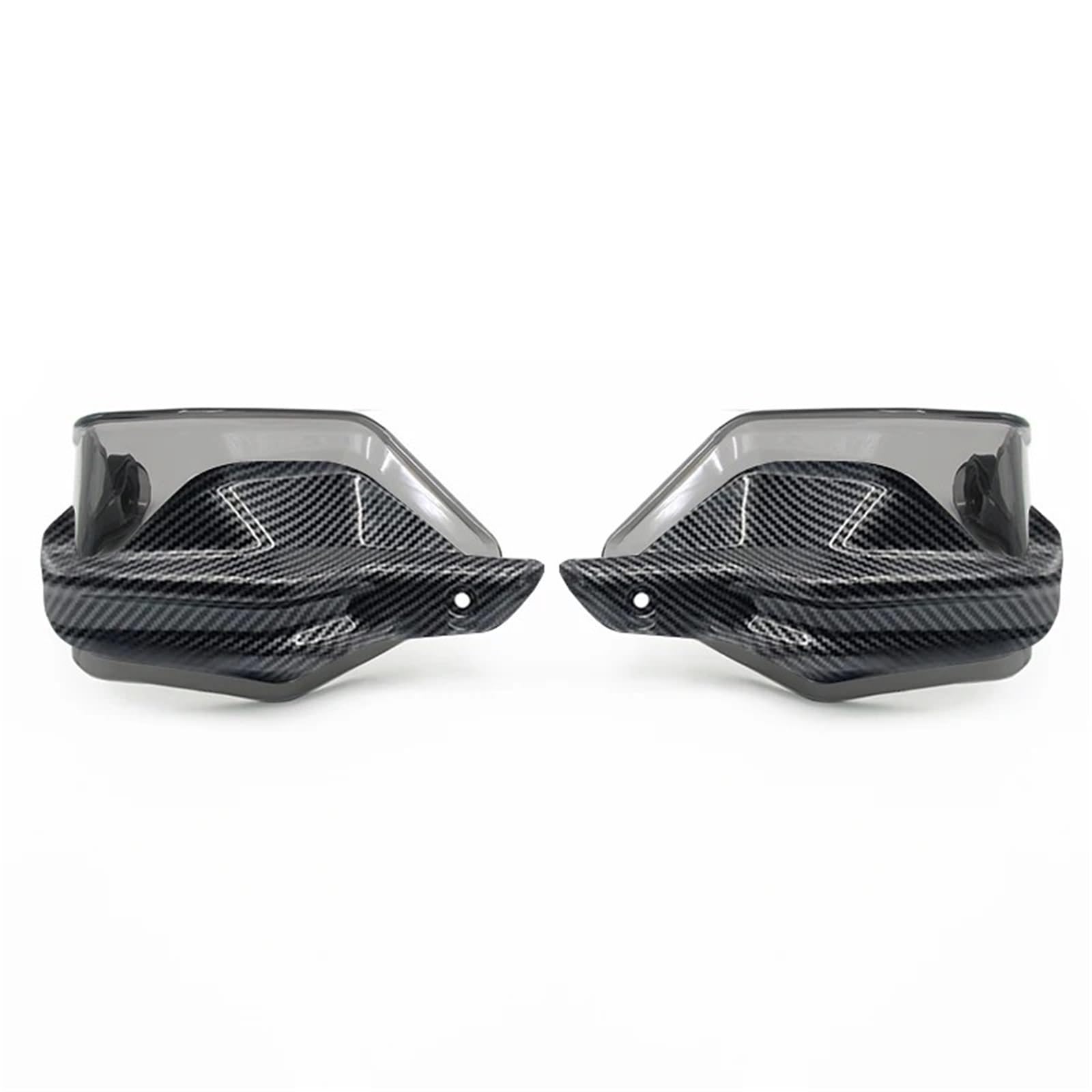 Handprotektoren Motorrad Für S1000XR 2013-2022 Handschutz Hand Schild Schutz Windschutzscheibe Motorrad Zubehör Motorrad Lenkerschutz(Carbon Smoke-1Set) von tnbru