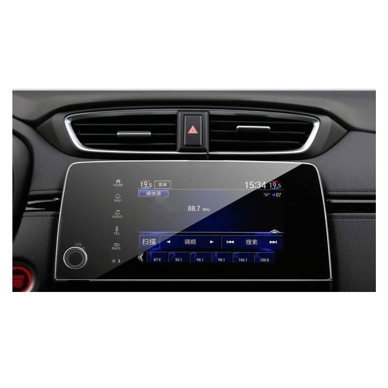 Navigation Displayschutzfolie Für CR-V Für CRV 2021 Gehärtetes Glas Auto Navigation Screen Protector Touch Display Bildschirm Film GPS Navi Displayschutzfolie von tnbru