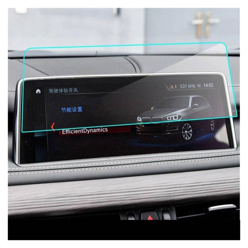 Navigation Displayschutzfolie Für X5 Für X6 Für F15 Für F16 2014-2018 Gehärtetes Glas Touch Screen Protector Bildschirm Auto Navigation Screen Protector GPS Navi Displayschutzfolie von tnbru