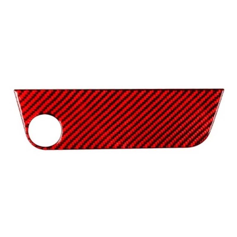 PanelMittelkonsole Für A3 S3 RS3 8V 2013-2019 Carbon Fiber Center Zigarette Leichter Lagerung Panel Abdeckung Auto Innen Trim Zubehör Aufkleber Frame Abdeckung Trim(1 Red RHD) von tnbru