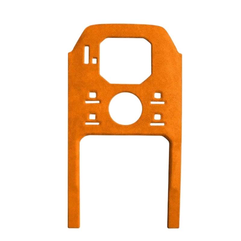 PanelMittelkonsole Für Jetour T2 Für Reisenden 2023 2024 Wildleder Auto Zentrale Steuerung Schaltknauf Abdeckung Wildleder Kappe Matte Innen Zubehör Frame Abdeckung Trim(Orange Panel B) von tnbru