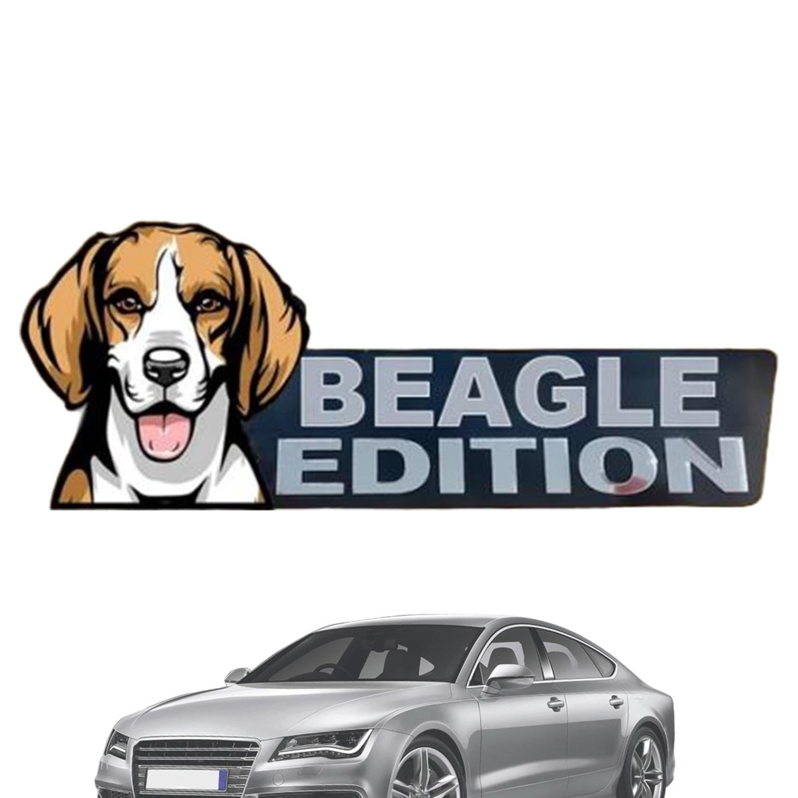 tongfeng Hunde-Auto-Emblem, Hunde-Edition, Acryl-Auto-Abzeichen, Aufkleber, Auto-Außenembleme für Auto, LKW, Wohnmobil, Boot, Auto-Abzeichen und Aufkleber von tongfeng