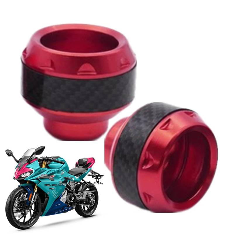 tongfeng Motorrad Gabelrahmen Sliders Motorrad Vordergabel Rahmen Schieber Fallschutz Stoßdämpfende Cups Modifiziertes Zubehör Aluminiumlegierung für Motorräder von tongfeng