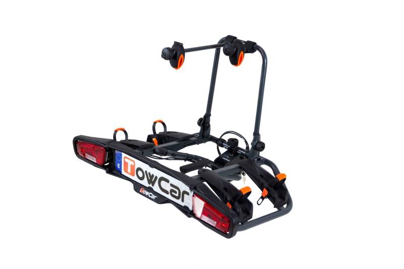 towcar TCTR002 TR2 Fahrradträger, Schwarz/Orange, 100 x 65 x 24 von towcar