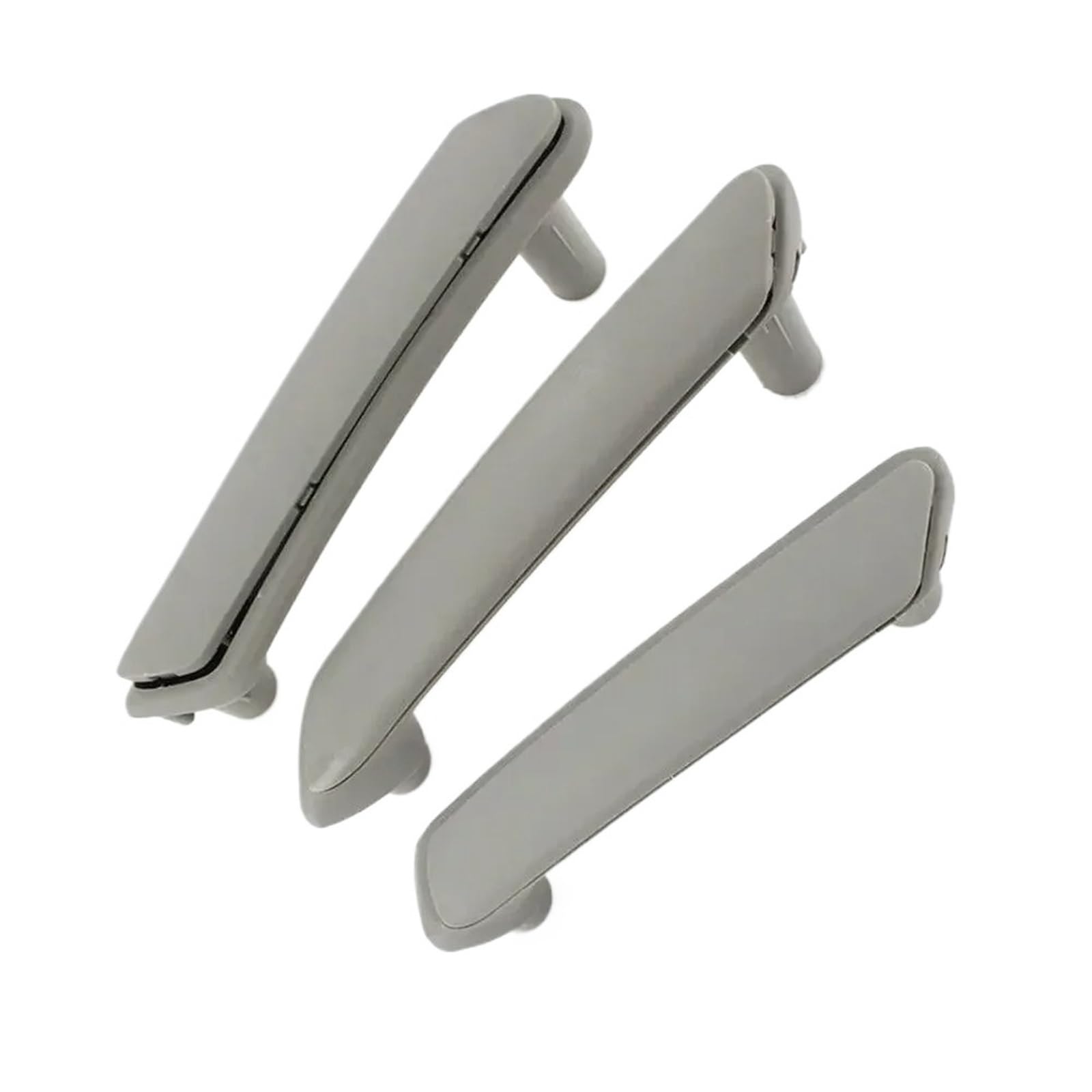 Auto Innentürgriffe Für VW Für Passat 1998-2004 3Pcs Auto Innen Tür Pull Haltegriff Trim Abdeckung Vorne Rechts Hinten Links Hinten Rechts Auto Zubehör Autoinnentürgriffe(Grey) von tusgt