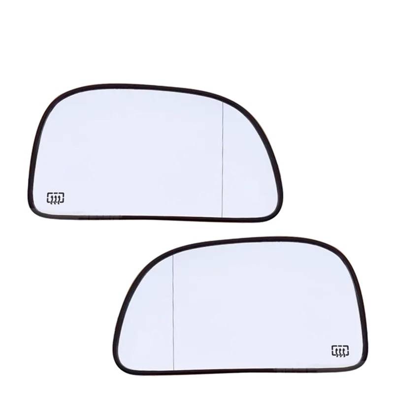 Auto Spiegel Für Mitsubishi Für Lancer Für Mirage 1997-2003 Auto Links Und Rechts Beheizte Rückspiegel Glas Weiß Glas Außenspiegel Auto(Heated 1 Pair) von tusgt