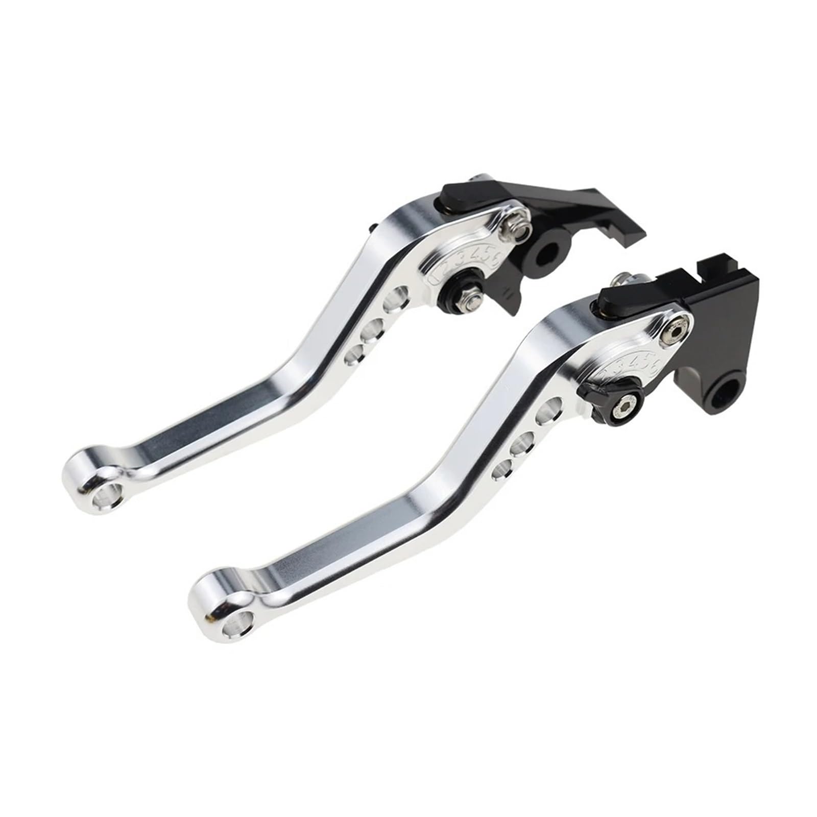 Bremskupplungshebel Für Z900SE 2022-2023 Motorrad CNC Zubehör Kurze Bremse Kupplung Hebel Einstellbare Griff Set Bremskupplung Hebel(A-Silver) von tusgt