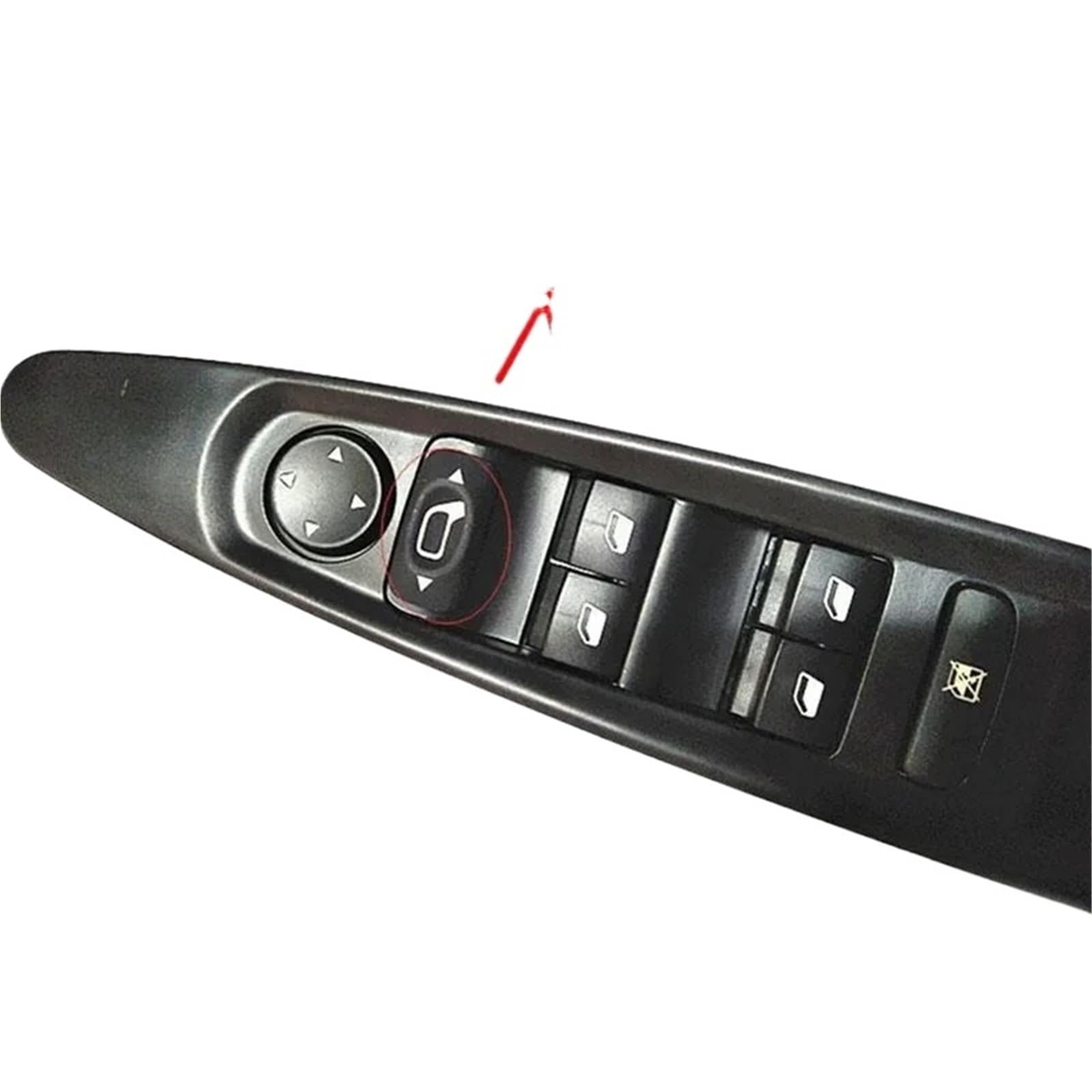 Fensterschalter Tasten Für Citroen Für C4 2004 2005 2006 2007 2008 2009 2010 OEM 6554HA Power Fenster Control Schalter Auto Fensterheber Schalter Auto Fensterschalter Taste(Manual Rearview) von tusgt