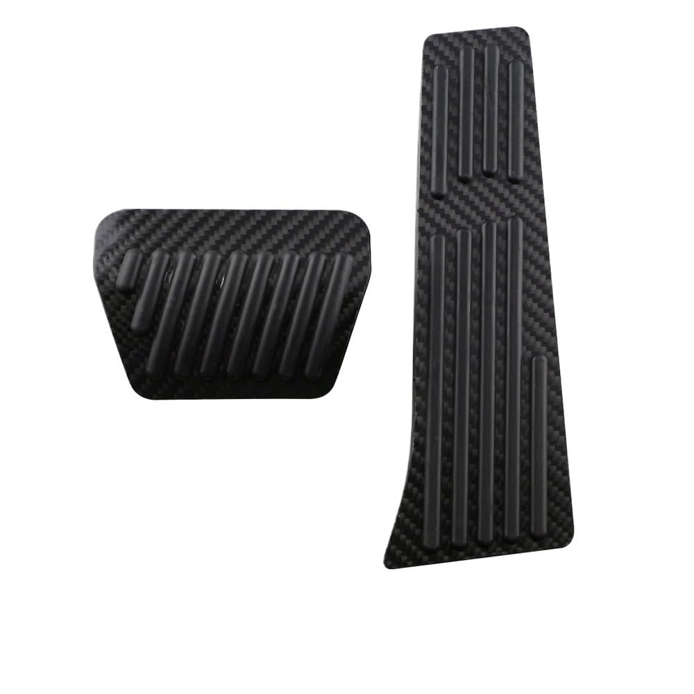 Fußpedalauflage Gasbremse Für 3 Serie 5 Serie Für X3 Für M3 E39 E46 E87 E84 E90 E91 E92 Zubehör Carbon Faser at Accelerator Gas Bremspedal Fußstütze Auto Pedal von tusgt