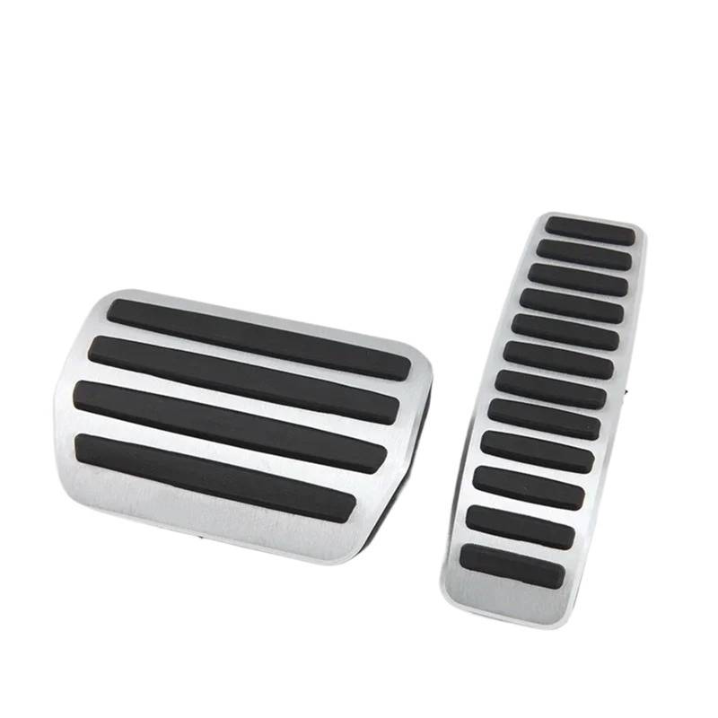 Fußpedalauflage Gasbremse Für Cayenne Aluminiumlegierung Auto Styling Auto Pedal Pads rutschfeste LS Auto Auto Pedalabdeckungen Fußstütze Auto Pedal(2 pcs at) von tusgt