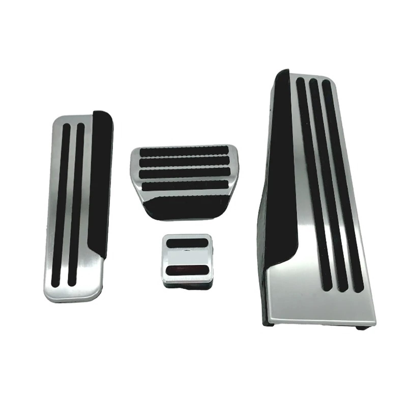 Fußpedalauflage Gasbremse Für Infiniti G25 G35 G37 Q50 Q60 EX25 QX50 QX70 Auto Accelerator Gas Bremspedale Abdeckung Fußstütze Pedal Anti-Slip Pads Zubehör Fußstütze Auto Pedal(Footrest and at 3pcs) von tusgt