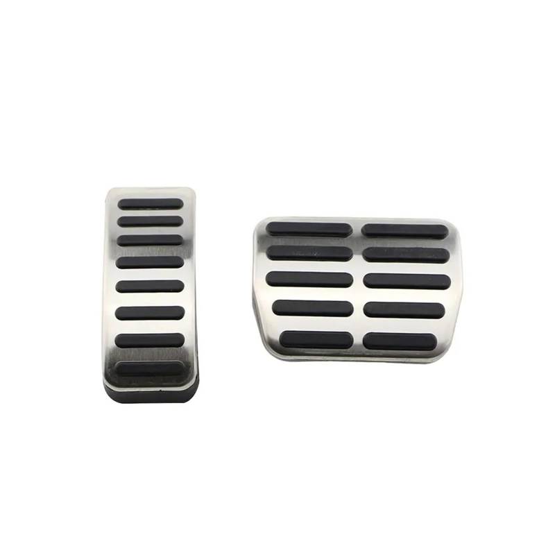 Fußpedalauflage Gasbremse Für VW Für Polo 6N 1996-1999 6N2 2000-2002 Für 9N / 9N3 2002-2009 Für VW Für Polo 6R 2009 - Auto-Gasbremspedale Aus Edelstahl Fußstütze Auto Pedal(at 2 Pieces) von tusgt