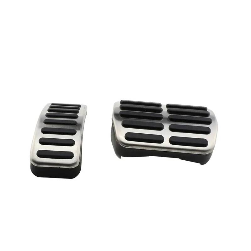 Fußpedalauflage Gasbremse Für VW Für Polo Für Jetta MK4 Für Bora Für Golf 4 MK4 Auto Zubehör 2 Teile/Satz Edelstahl at MT Pedal Pads Fall Fußstütze Auto Pedal(at Pedal 3 Pcs) von tusgt