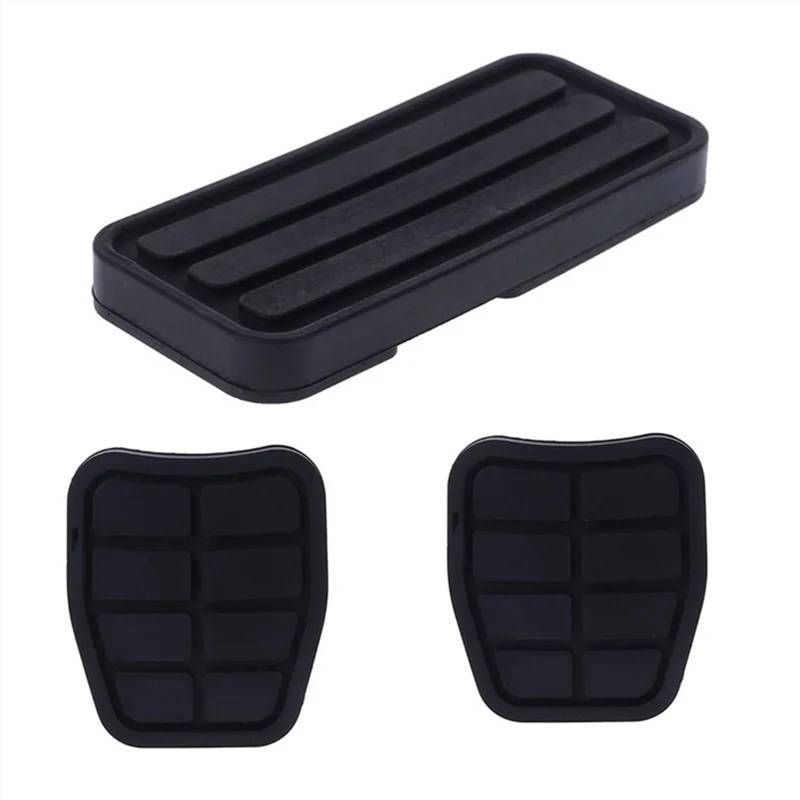 Fußpedalauflage Gasbremse Für -VW Für Transporter T4 1990-2003 3 Stücke Auto Beschleuniger Gas Gummi Fußstütze Pedal Pad Bremse Kupplung Pads Abdeckung Kit Fußstütze Auto Pedal von tusgt