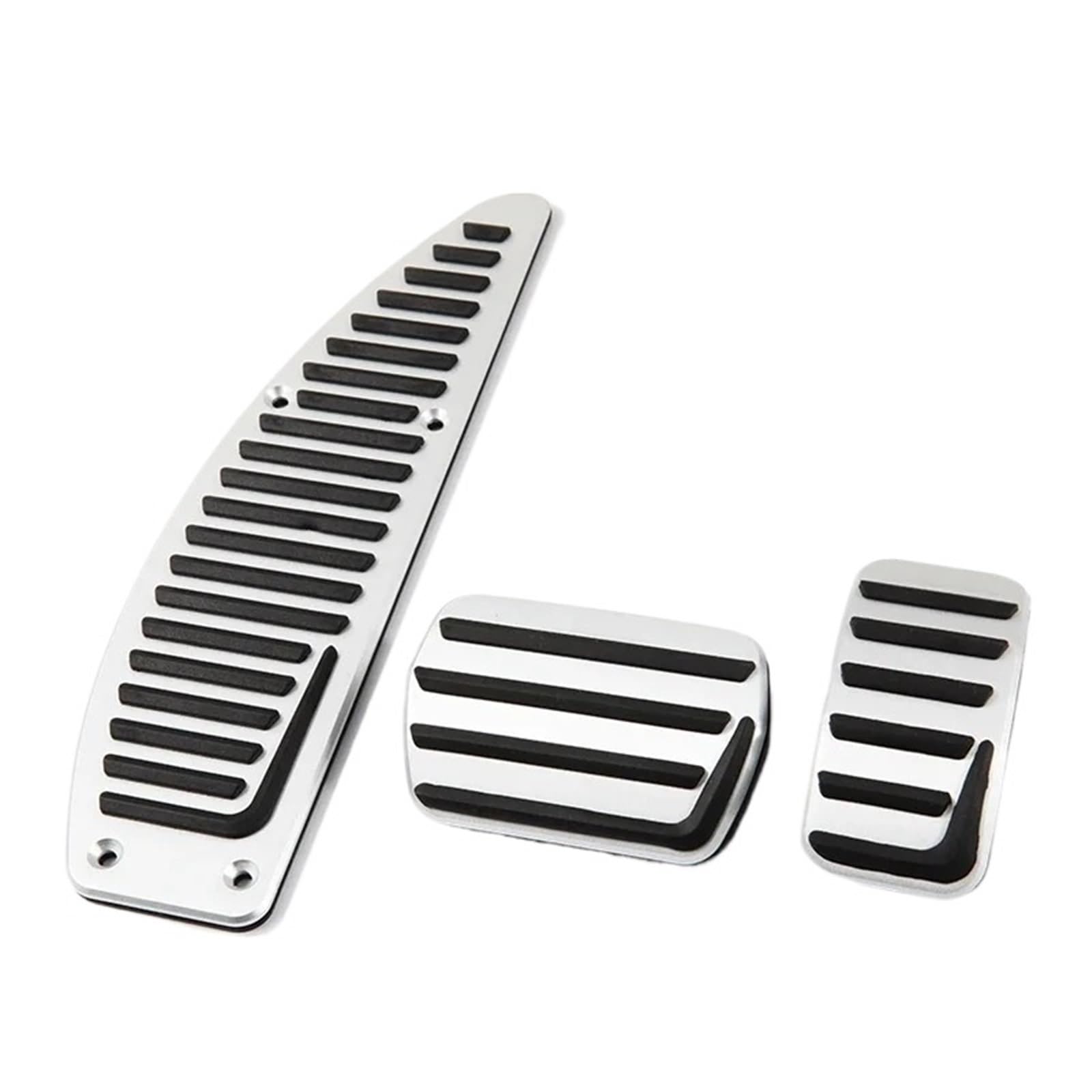 Fußpedalauflage Gasbremse Für Volvo S40/V40/C30 at Auto Aluminium Legierung Auto-Styling Autos Zubehör Auto Fußstütze Brems Gas Gaspedal Pad Abdeckung Fußstütze Auto Pedal(3 pcs for at) von tusgt