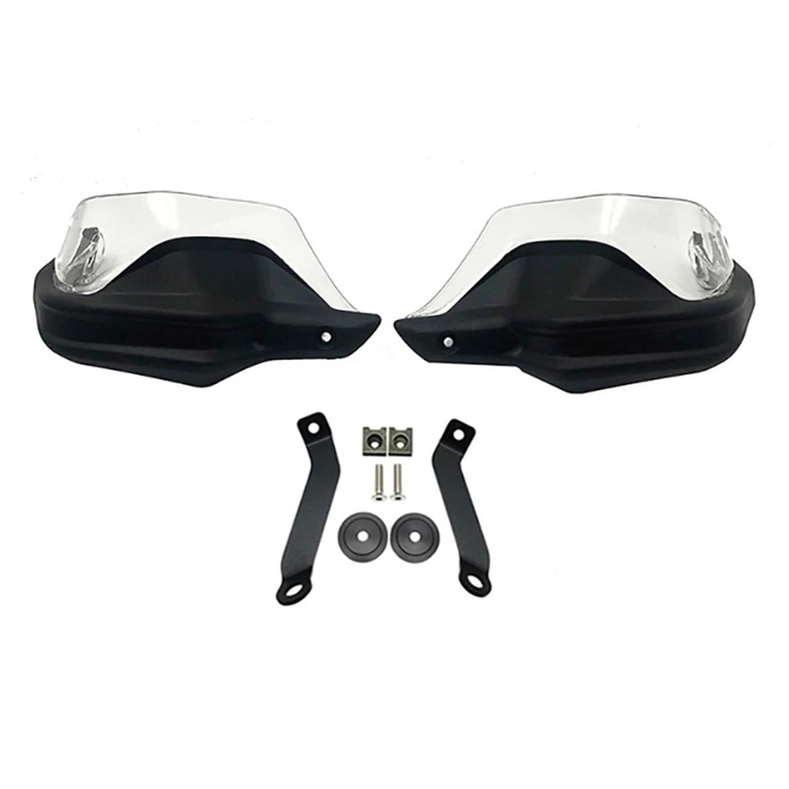 Motorrad-Handschützer Für NC750 X 2014-2023 Für NC750 X Für DCT 2013-2020 Motorrad Handschutz Hand Schutz Wind Schild Hand Guards Abdeckung Griffschutz Schild(Black Clear Set) von tusgt