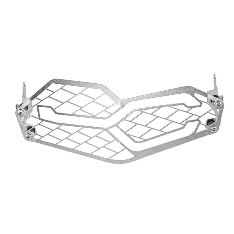 Motorräd Scheinwerfergrill Für Für F750GS 2018-2021 Scheinwerfer Schutz Grille Grill Abdeckung Protector Kopf Licht Lampe Schutz Abdeckung Scheinwerfer(Steel Silver) von tusgt