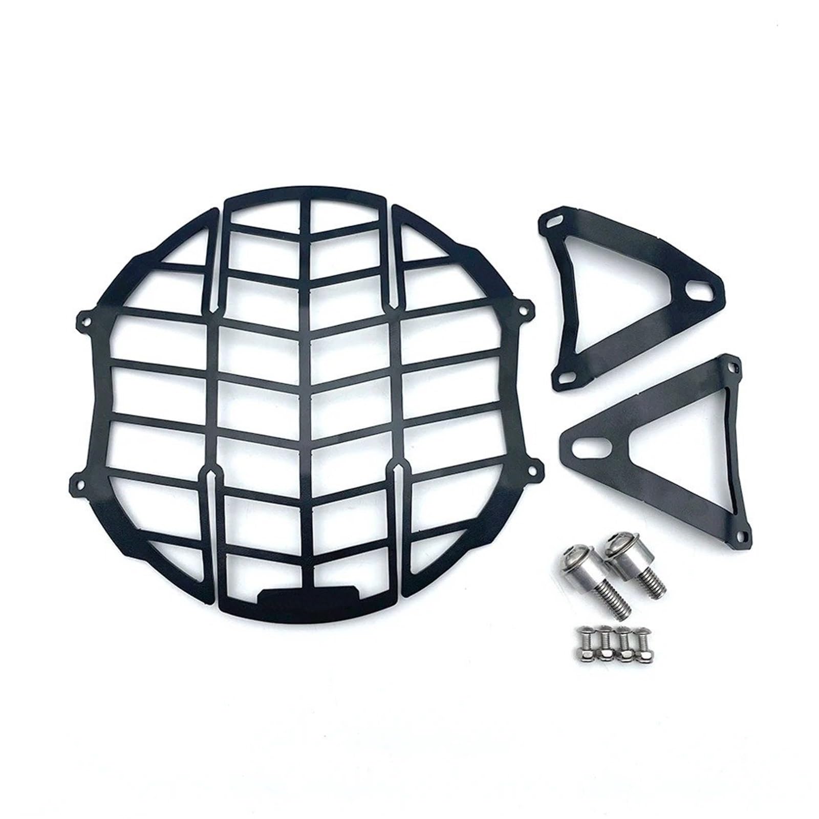 Motorräd Scheinwerfergrill Für Geschwindigkeit 400 Für Scrambler 400x 2024 Motorrad Scheinwerfer Schutz Kopf Licht Grill Abdeckung Schutz Abdeckung Scheinwerfer(B) von tusgt