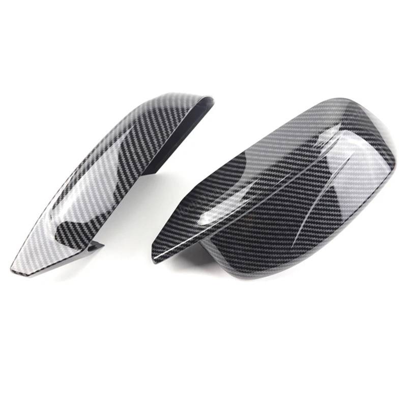 Rückspiegelabdeckung Für 5 Series E60 E61 E63 E64 2004-2008 520i 525i 528i 528xi 530i 2024 Carbon Fiber Look Schwarze Seitenspiegel-Abdeckkappen Auto Rückspiegel Kappe(Carbon Fiber Look) von tusgt