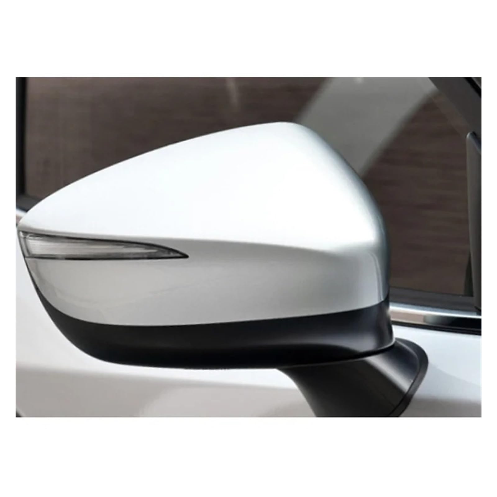 Rückspiegelabdeckung Für Mazda Für CX-5 Für CX5 2015-2016 Seite Rückspiegel Deckel Gehäuse Haube Schalenkappe Rückspiegelabdeckung Auto Rückspiegel Kappe(Right Side Silver) von tusgt