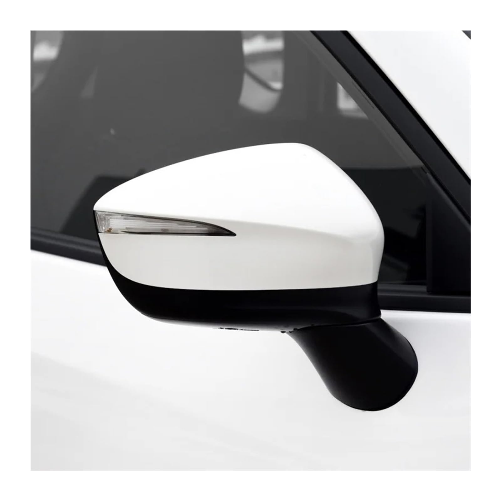 Rückspiegelabdeckung Für Mazda Für CX-5 Für CX5 2015-2016 Seite Rückspiegel Deckel Gehäuse Haube Schalenkappe Rückspiegelabdeckung Auto Rückspiegel Kappe(Right Side White) von tusgt