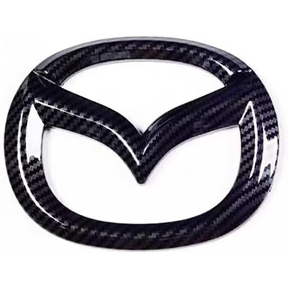 uULiit Auto 3D Emblem für Mazda MX-5 2015-2023,Emblem Aufkleber Frontgrill-Emblem Heckkoffer Abzeichen Heckklappen Sticker Body Logo Abzeichen Außendekorationszubehör,B von uULiit