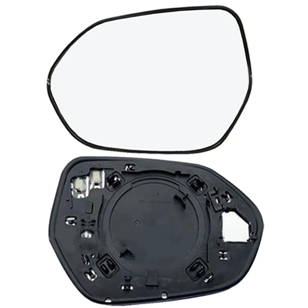 Auto Ersatzspiegel für Corolla 2019-2023,Seite Flügel Zurück Up Spiegel Objektiv Spiegelglas Außenspiegel Glas Karosserie Anbauteile Außenspiegelsets, Right von uULiit