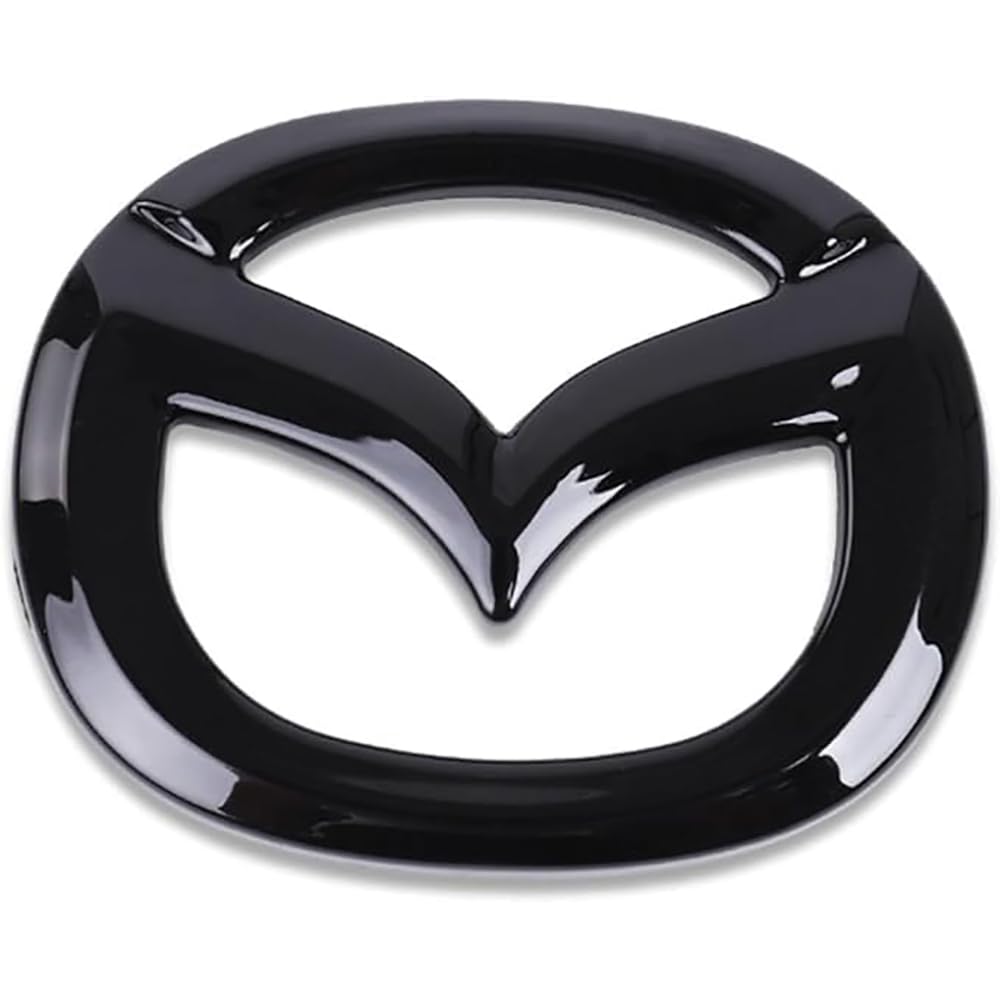 uULiit Auto 3D Emblem für Mazda MX-5 2015-2023,Emblem Aufkleber Frontgrill-Emblem Heckkoffer Abzeichen Heckklappen Sticker Body Logo Abzeichen Außendekorationszubehör,A von uULiit